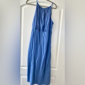 Banana Republic Blue Midi Dress